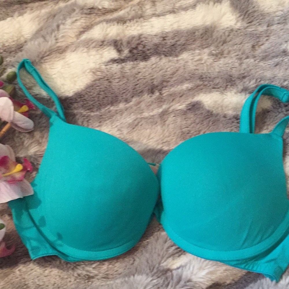 Pink from Victoria’s Secret Everywhere Push Up Bra